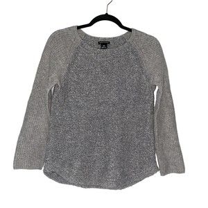 CLUB MONACO Cashmere, Angora, Wool Women’s Speckled Sweater Gray Size SMALL